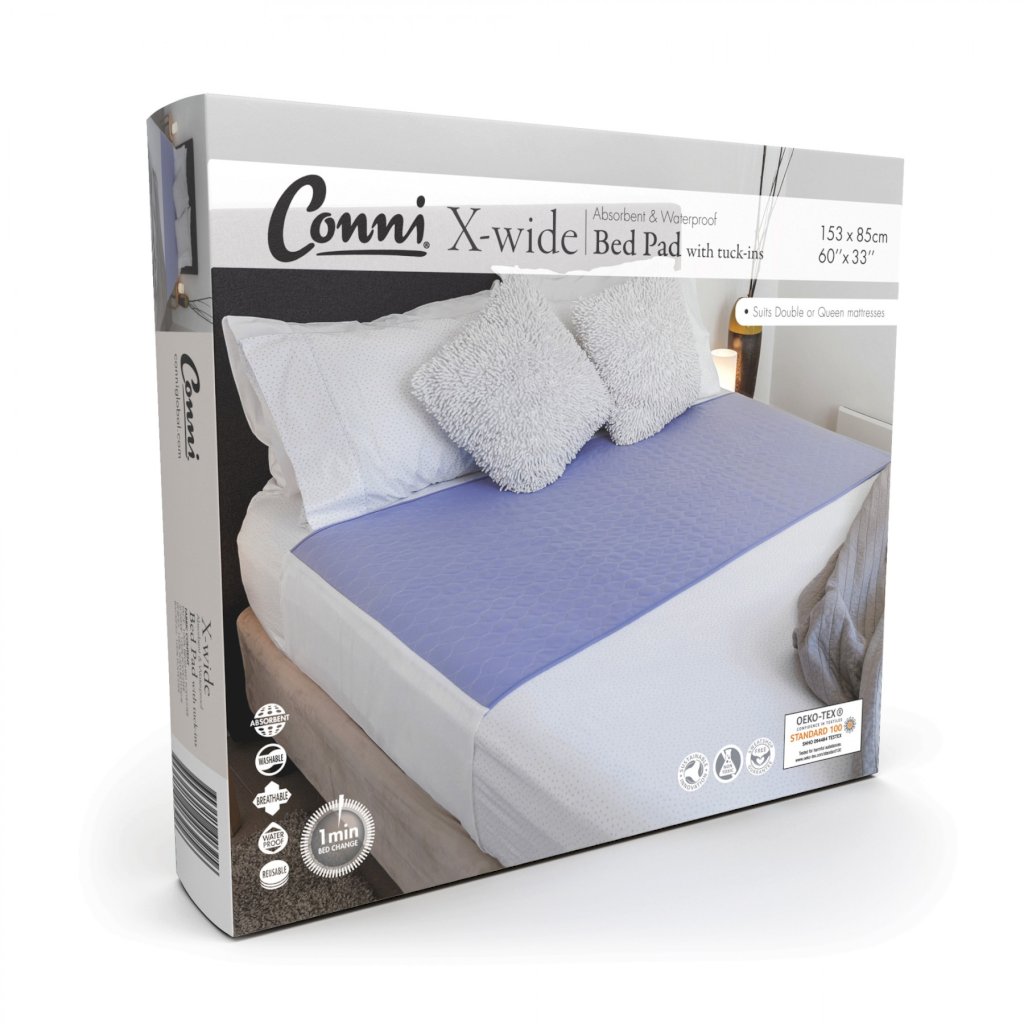Conni Bed Pad Extra Wide w- Tuck-ins