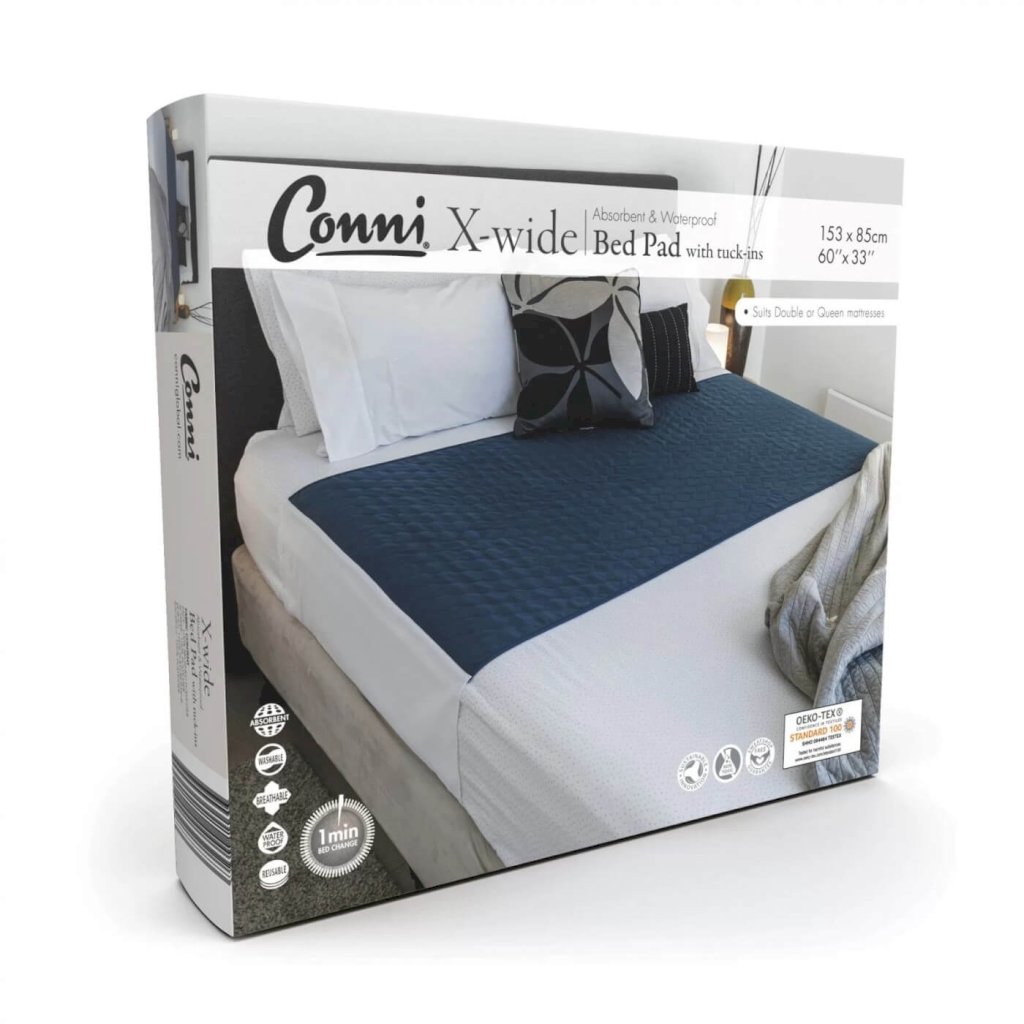 Conni Bed Pad Extra Wide w- Tuck-ins