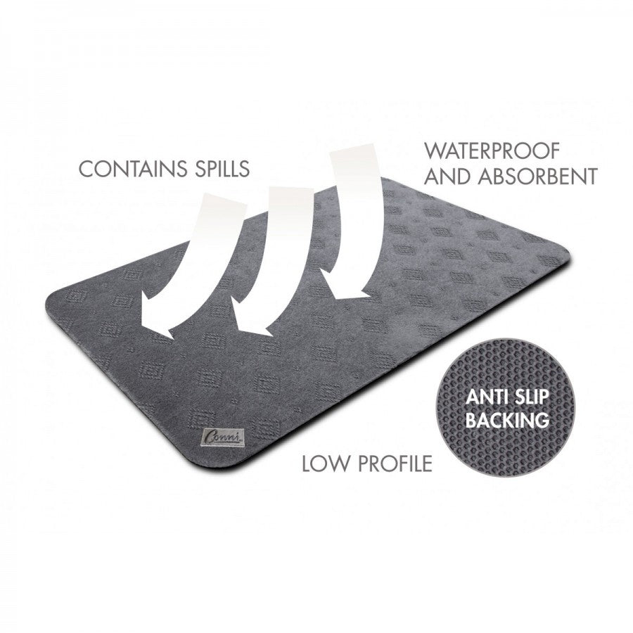 Conni Floor Mat - Classic - Gray 60x90