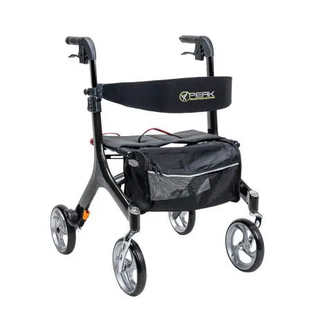 The Peak Ellipse Superlite Carbon Fibre Rollator