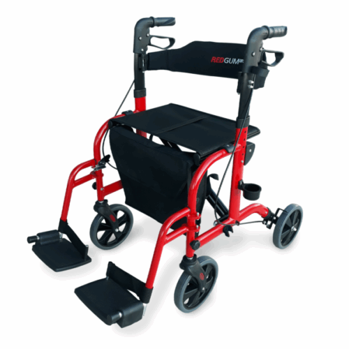 Redgum CrossOver 2-in-1 Rollator / Walker