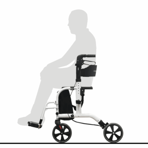 Redgum CrossOver 2-in-1 Rollator / Walker