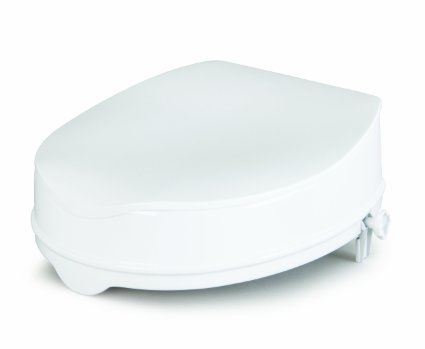 Toilet seat raised 2'' lid
