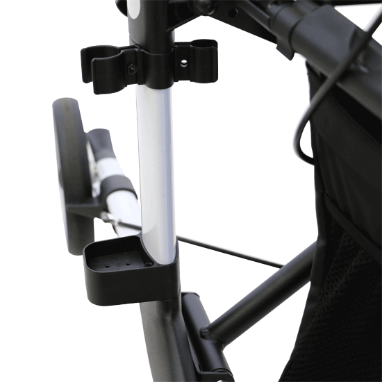Aspire Vogue Carbon Fibre Seat Walker - Medium - Black